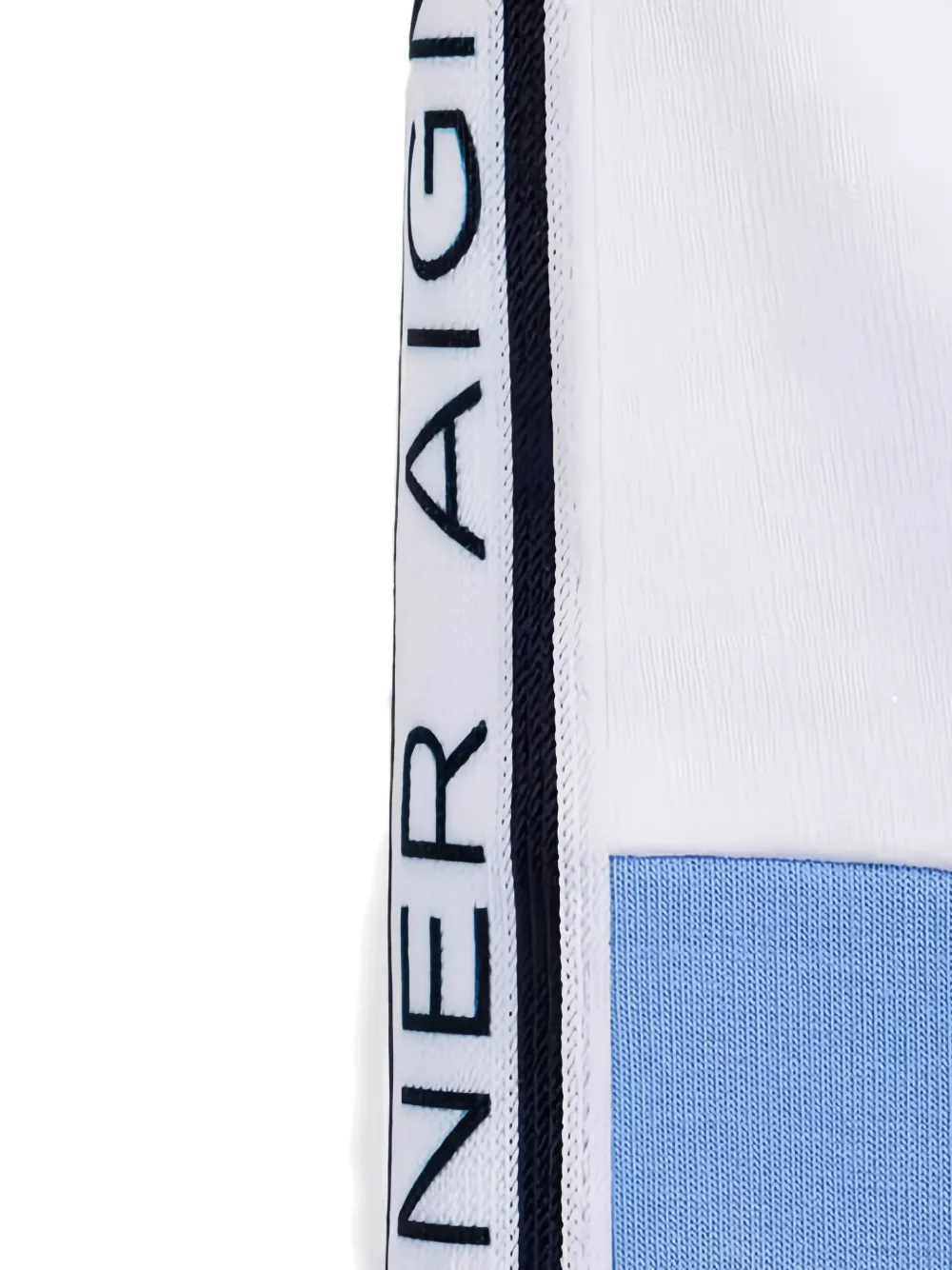 Aigner Kids Jack met rits en logo Blauw