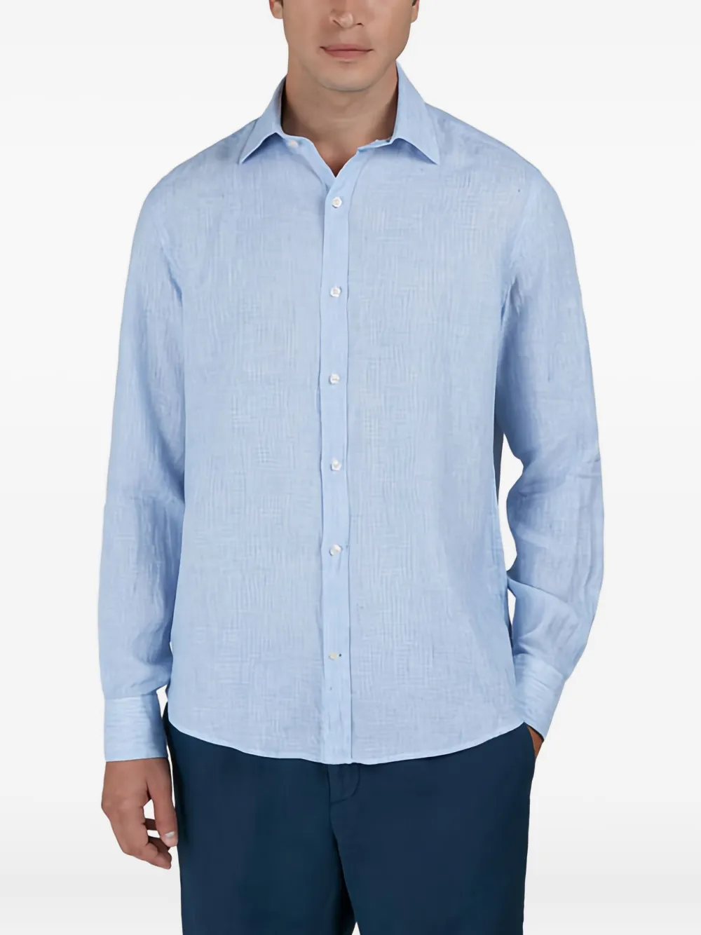 Paul & Shark Gestreept overhemd met lange mouwen Blauw