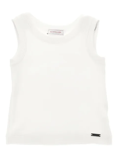 Monnalisa camiseta tejida de canalé