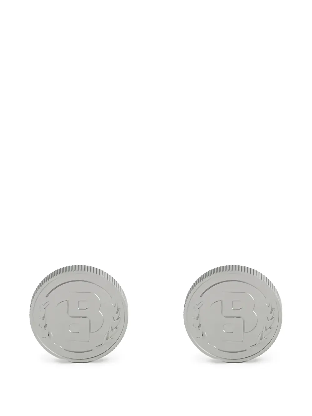 BOSS round-cut cufflinks | Silver | Image 1