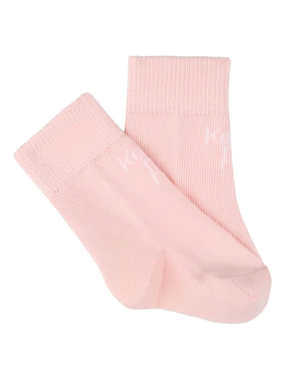 Kenzo Kids Sokken met geborduurde bloemen Roze