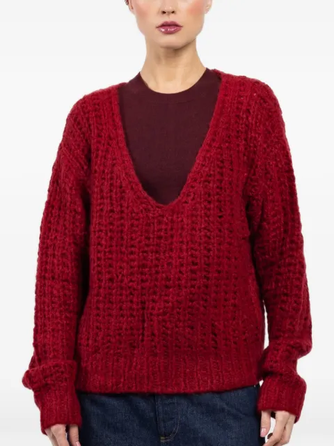 CUDDLEUP V-neck sweater