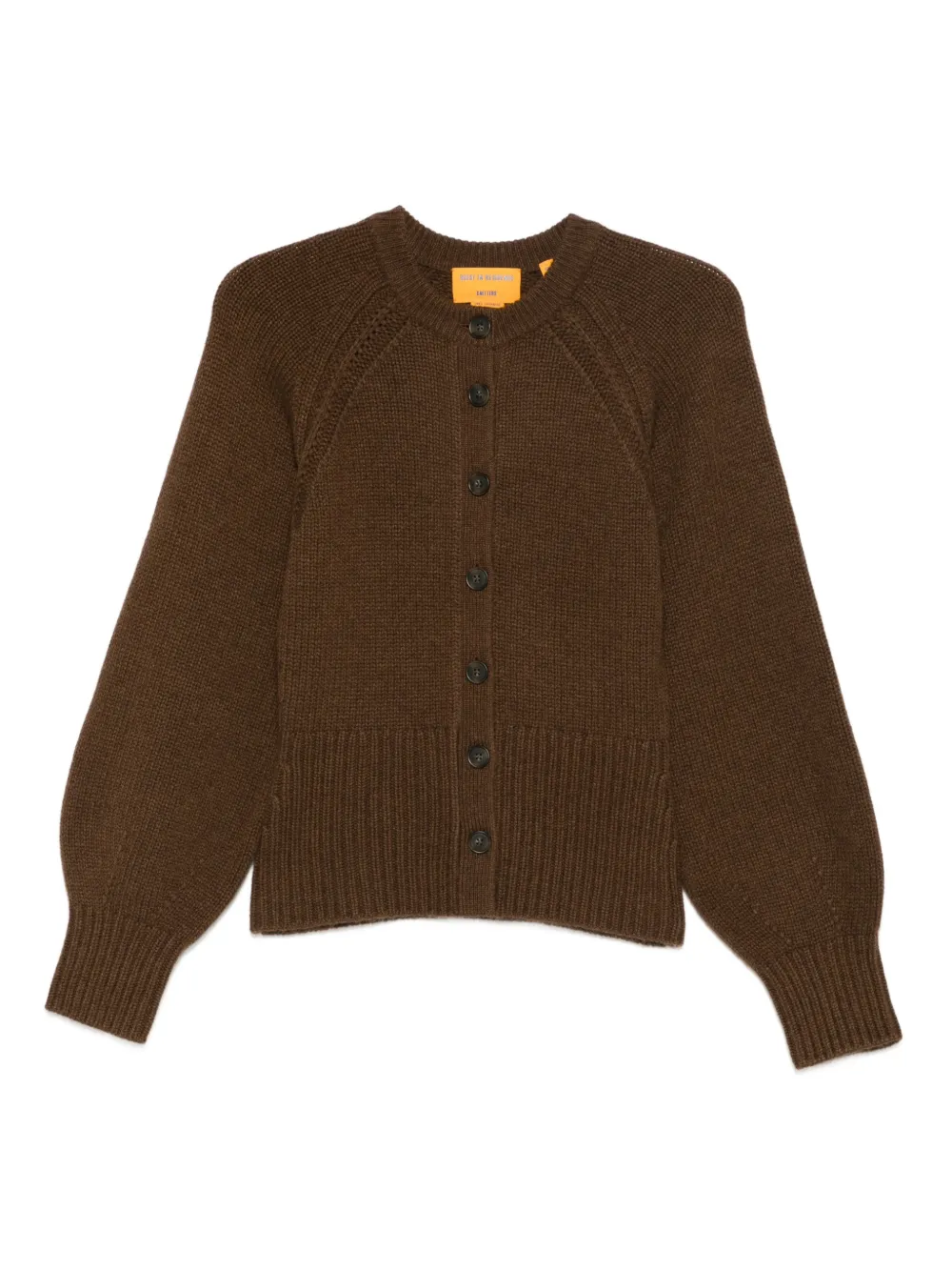 Guest In Residence buttoned knit cardigan | marrón | Image 1