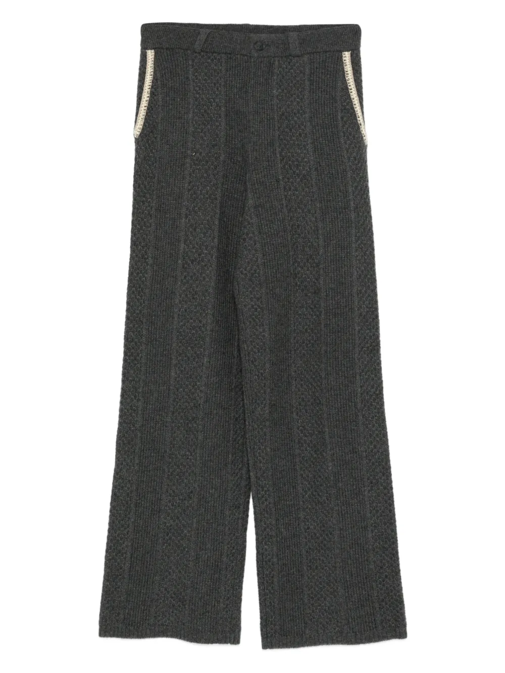Guest In Residence knitted trousers | Grey | Image 1