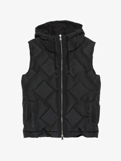 FENDI FF-jacquard hooded gilet