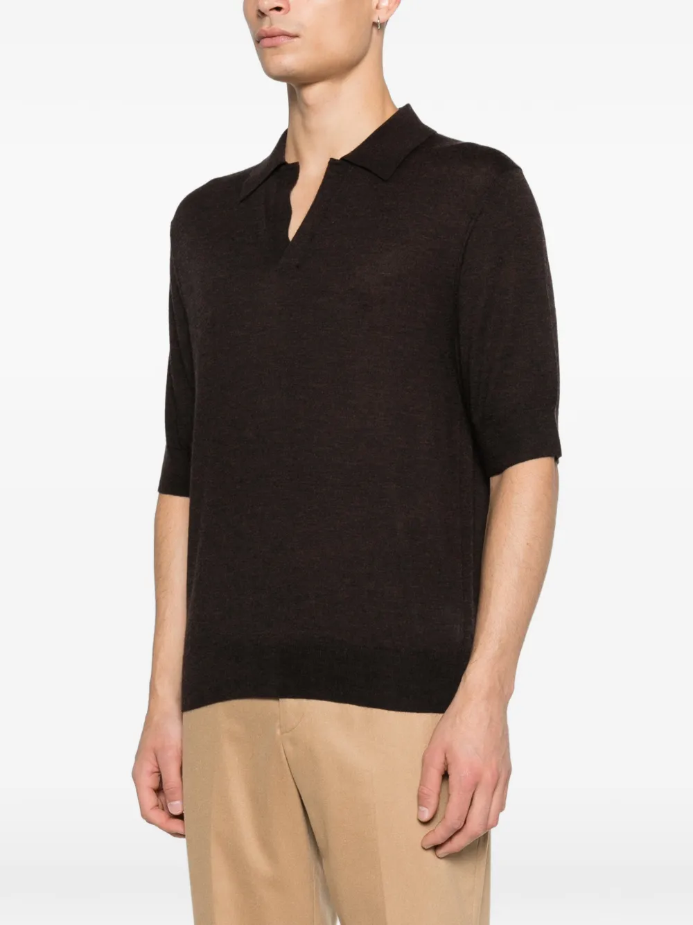  Arch4 Mr. Ricci Polo Shirt - Brown 