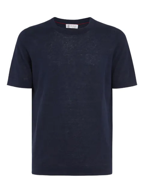 Brunello Cucinelli short-sleeved sweater 