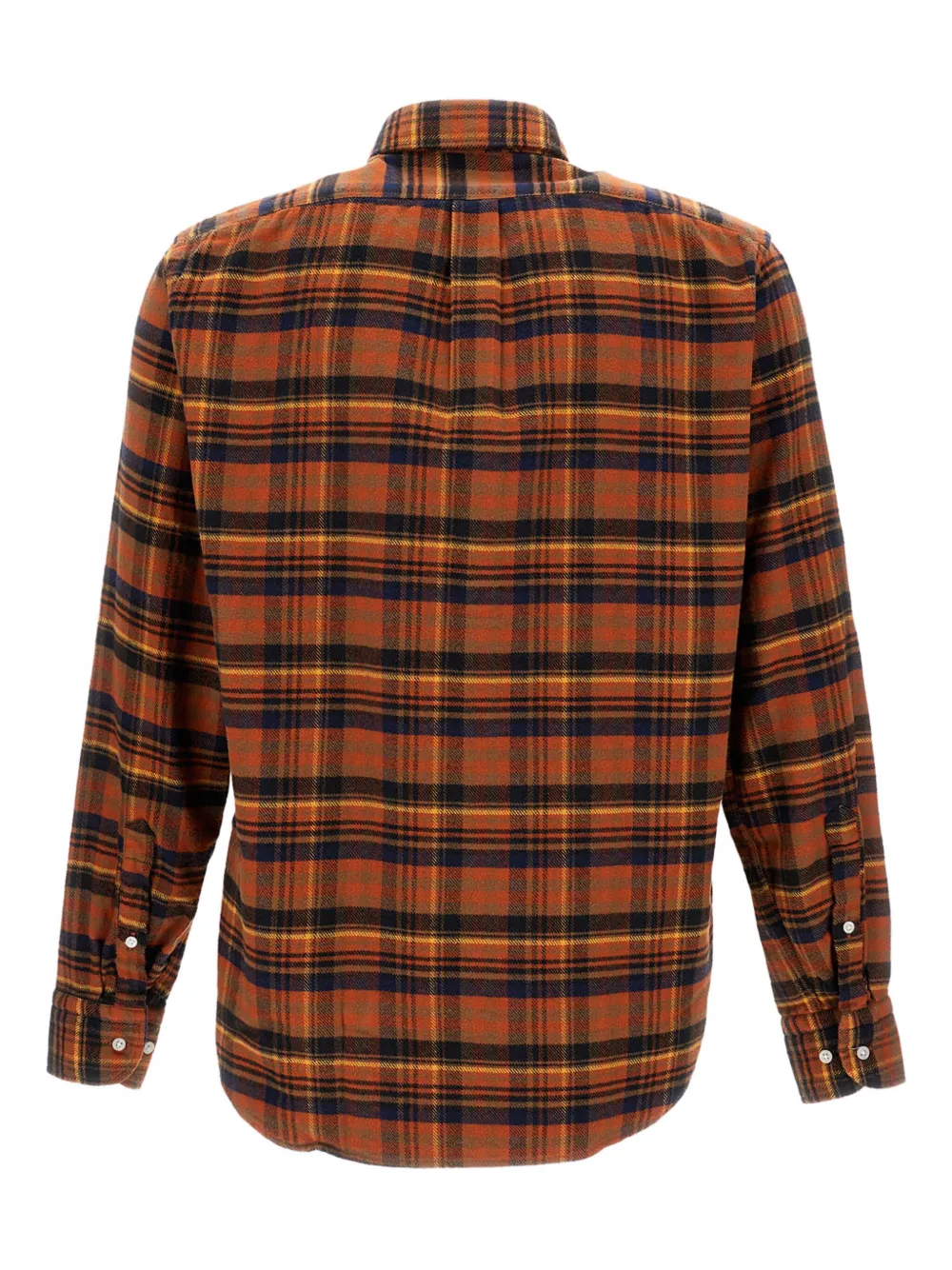 B.D. Baggies plaid-pattern long-sleeve shirt - Bruin