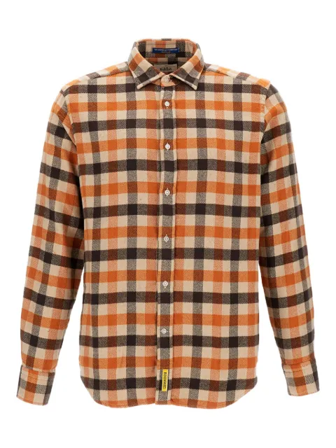 B.D. Baggies camisa manga larga con motivo de cuadros