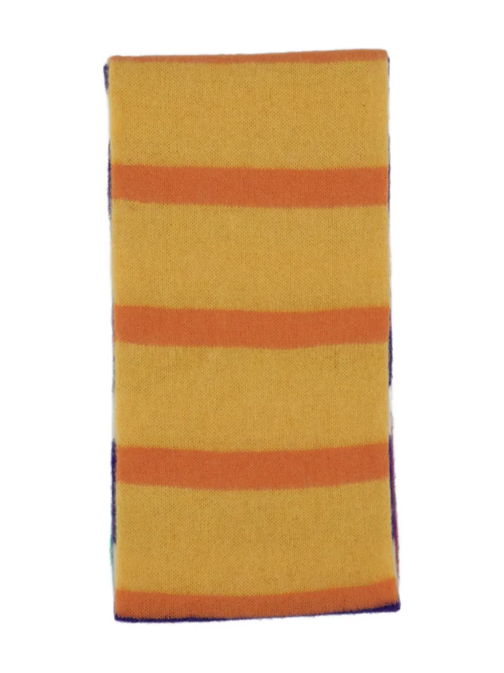 Howlin' Cosmic Surfin striped-pattern scarf | Yellow | Image 1