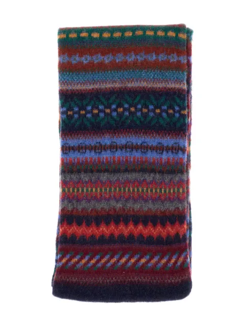 Howlin' New Space striped-pattern scarf