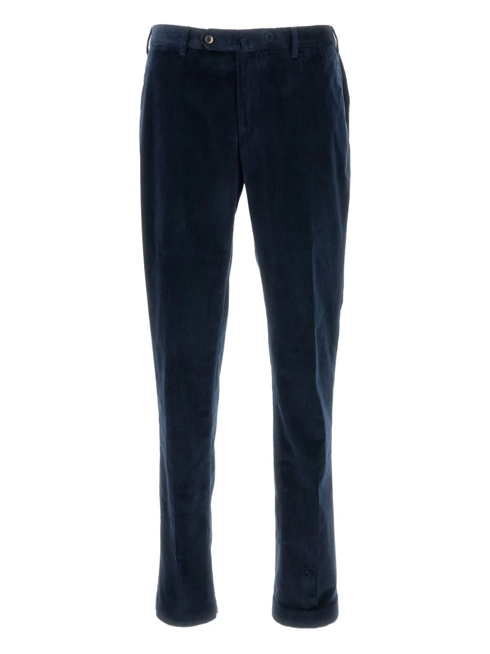 Pt Torino Corduroy Cotton Trousers In Blue