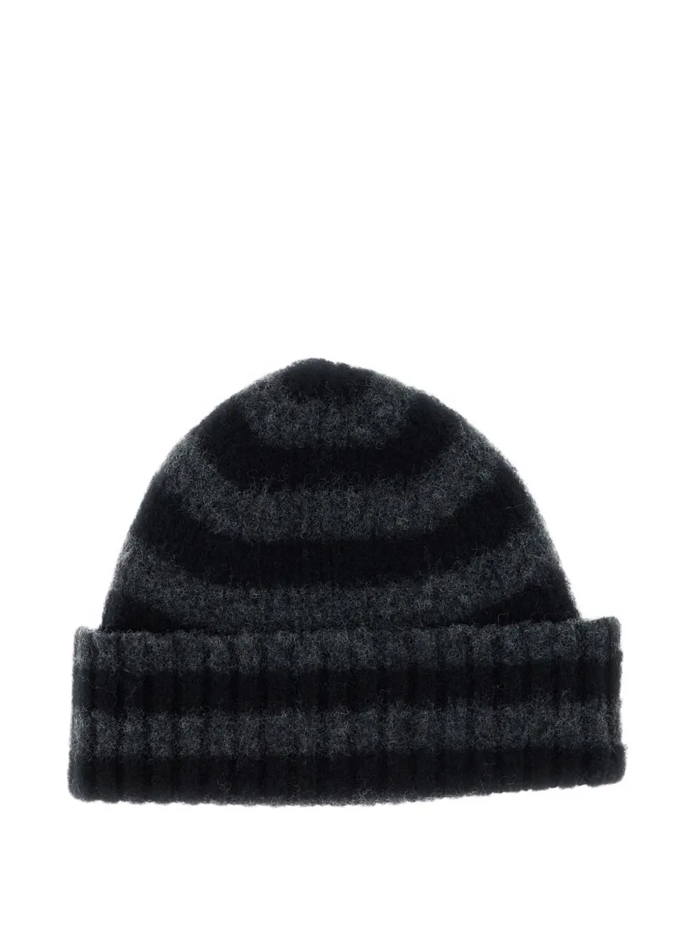 Howlin' striped beanie | Black | Image 1