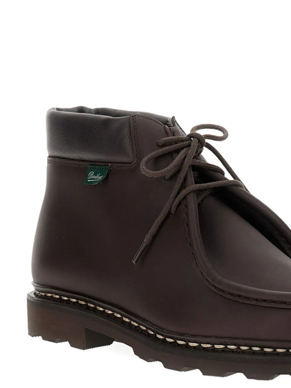 Paraboot Leren veterlaarzen Bruin