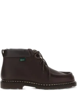 Paraboot Avoriaz lace-up Leather Boots | Black | FARFETCH
