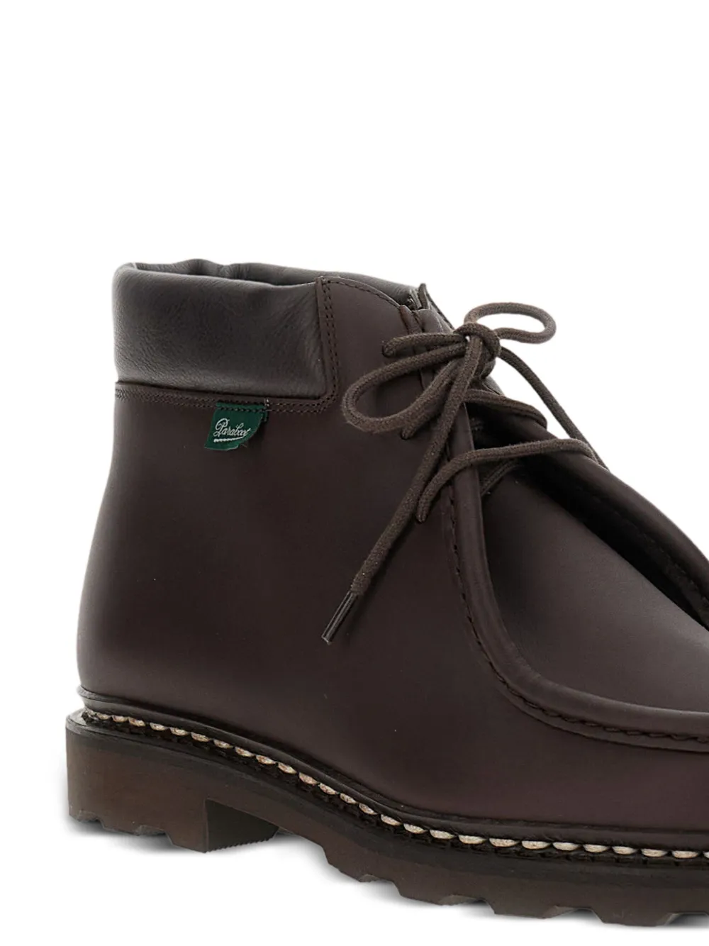 Paraboot Leren veterlaarzen Bruin