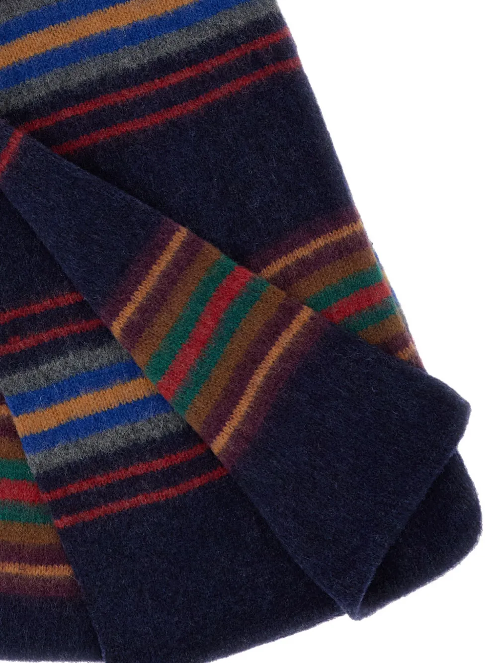Howlin' College Fun striped scarf - Blauw