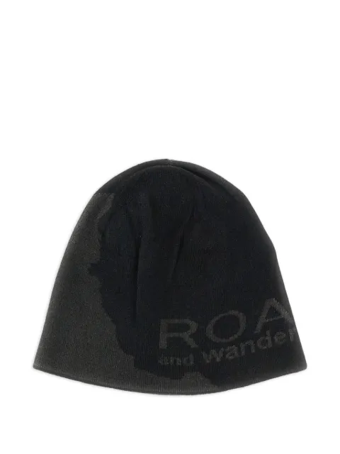 ROA x Wander Beanie mit Jacquard-Logo