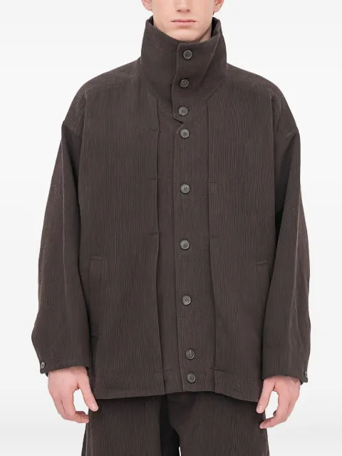 Jan Jan Van Essche Button collar jacket