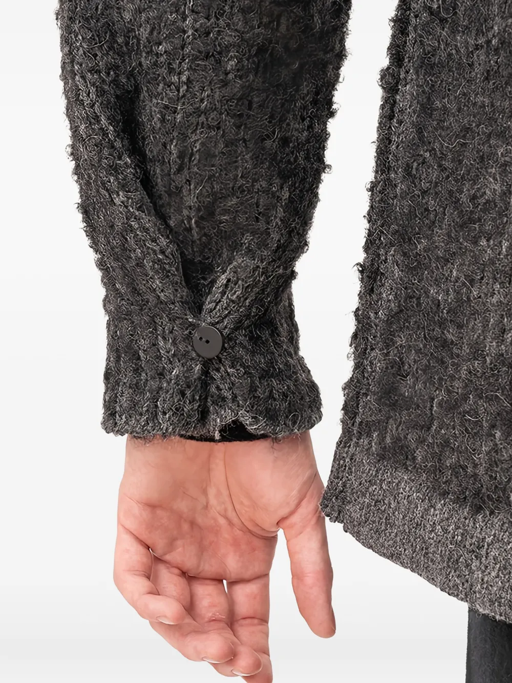 Hooded Buttoned Hoodie