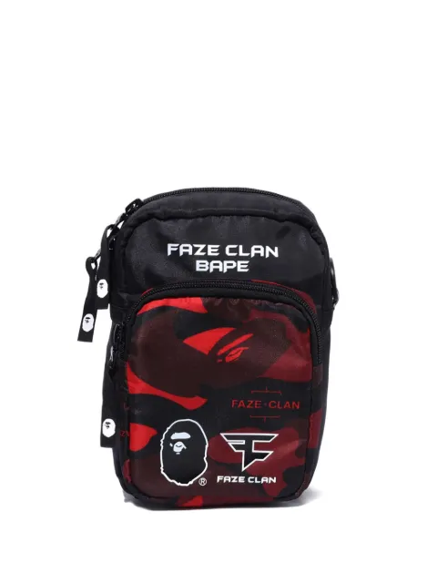 A BATHING APE® camo gadget pouch