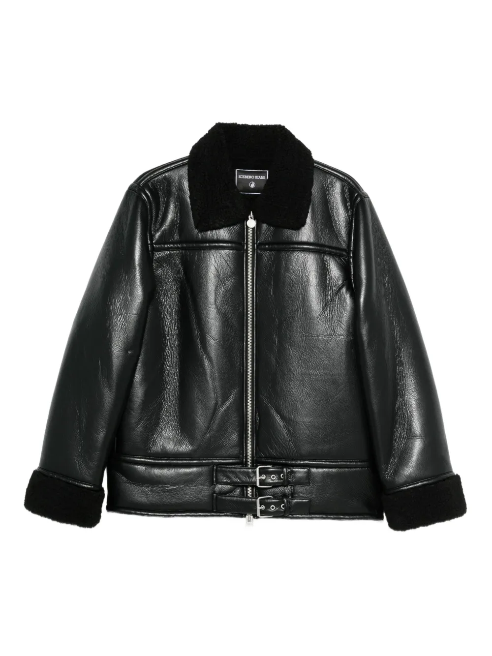 Iceberg shearling jacket | Black | Image 1