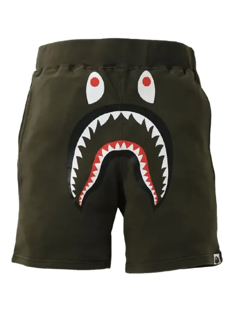 A BATHING APE® shark sweat shorts