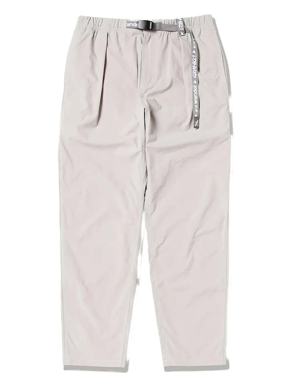 Gramicci elasticated-waistband trousers | Grey | Image 1