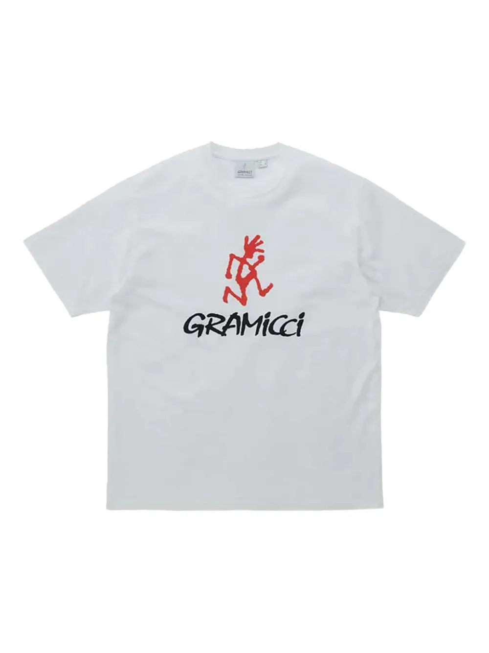 Gramicci T-shirt met logodetail Wit