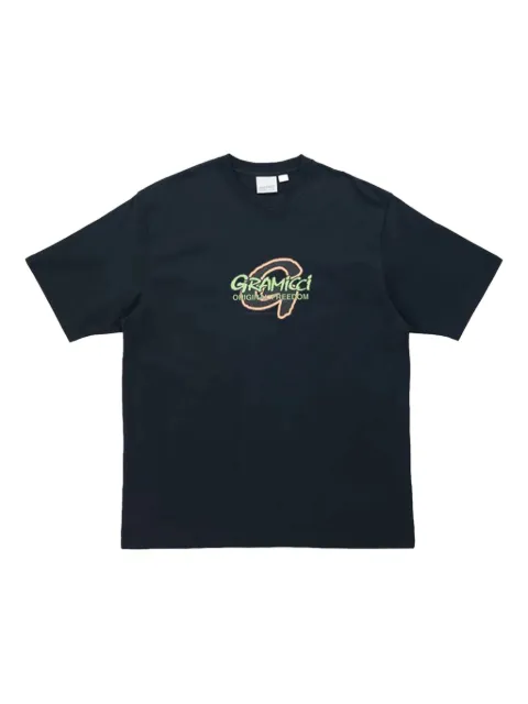 Gramicci logo-detail crew-neck T-shirt