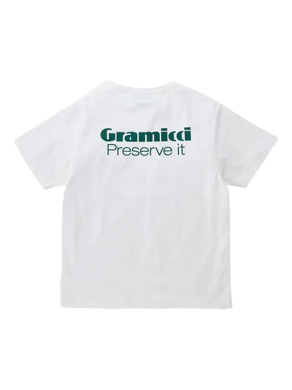Gramicci short-sleeve crew-neck T-shirt - Wit