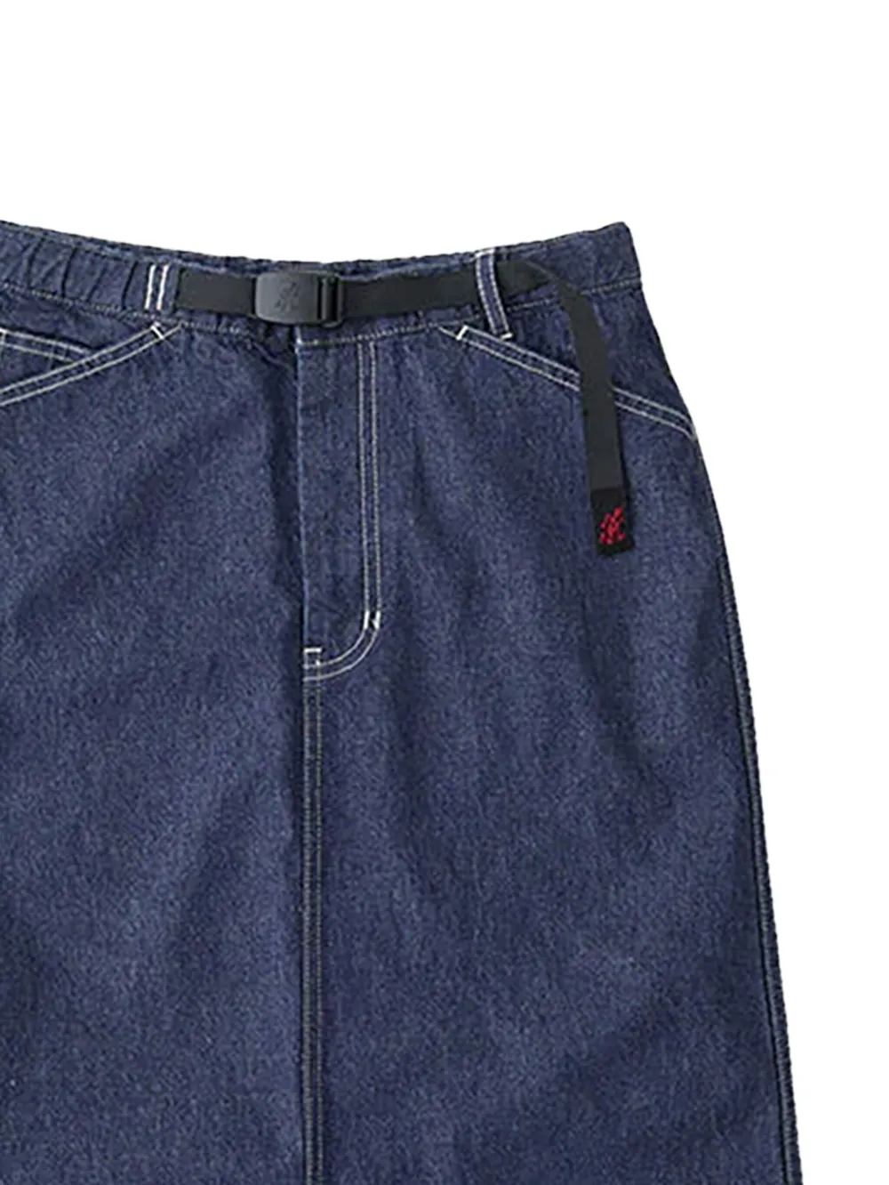  Gramicci Sutter Denim Midi Skirt - Blue 