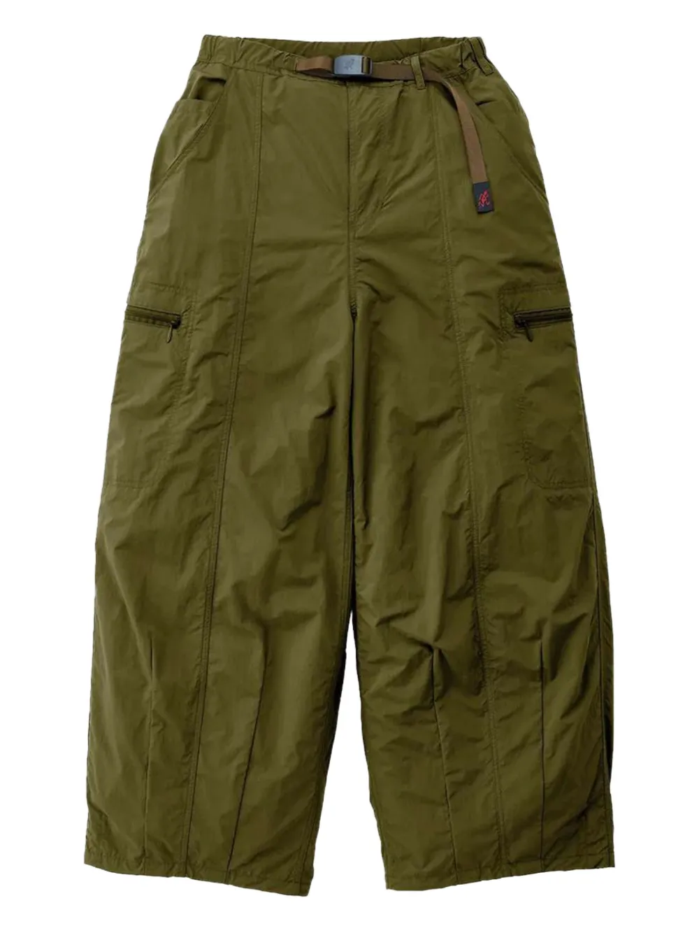Gramicci balloon-effect tailored trousers | Green | Image 1