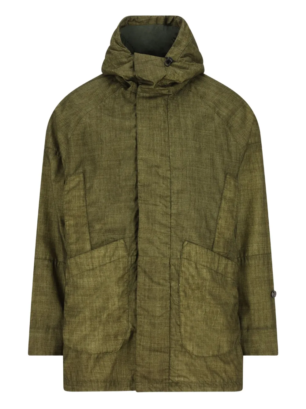 Massimo Osti Studio chamarra con capucha | verde | Image 1