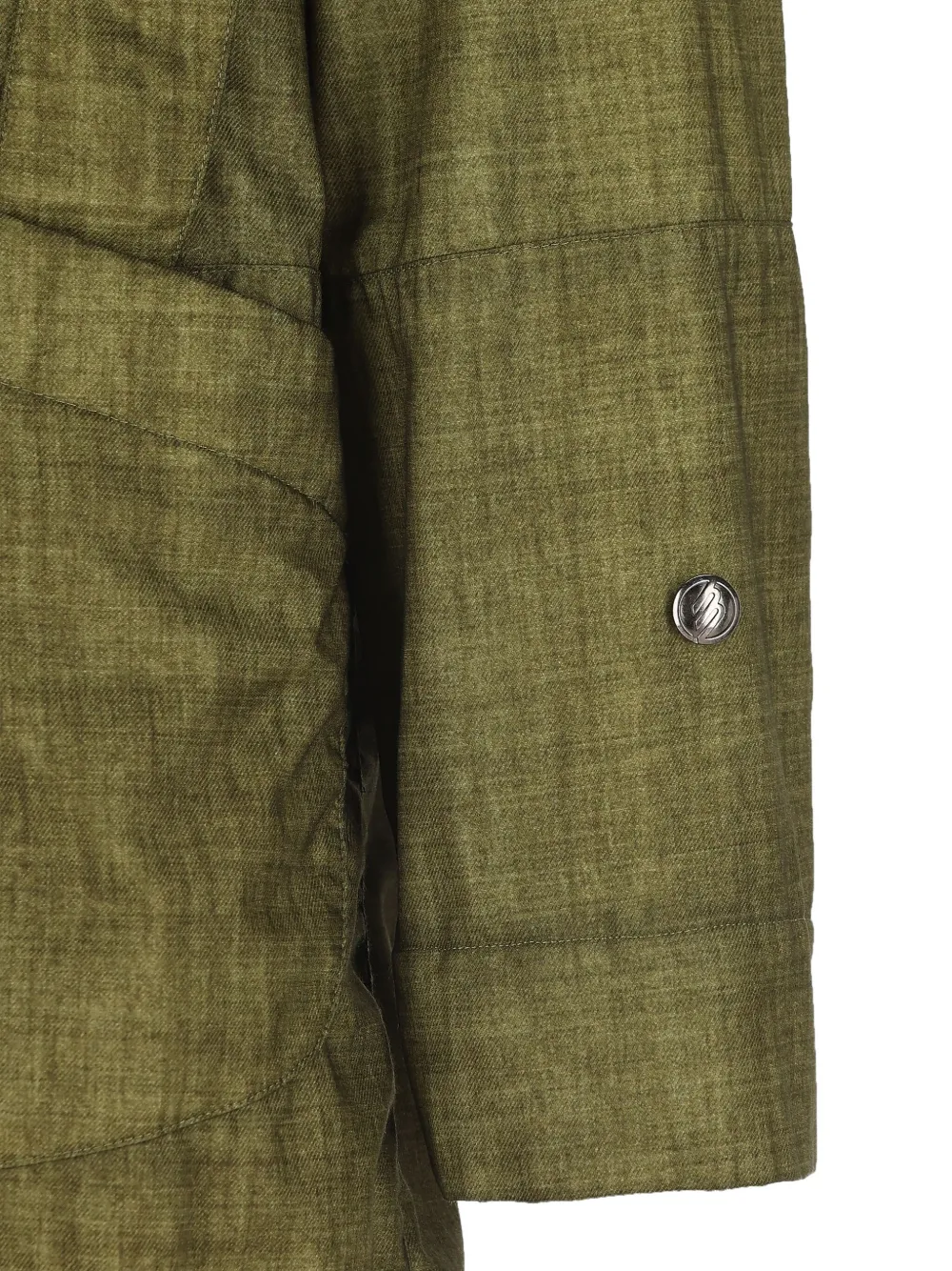 Massimo Osti Studio Hooded Jacket In Green
