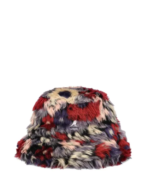 Kangol camo-pattern bucket hat