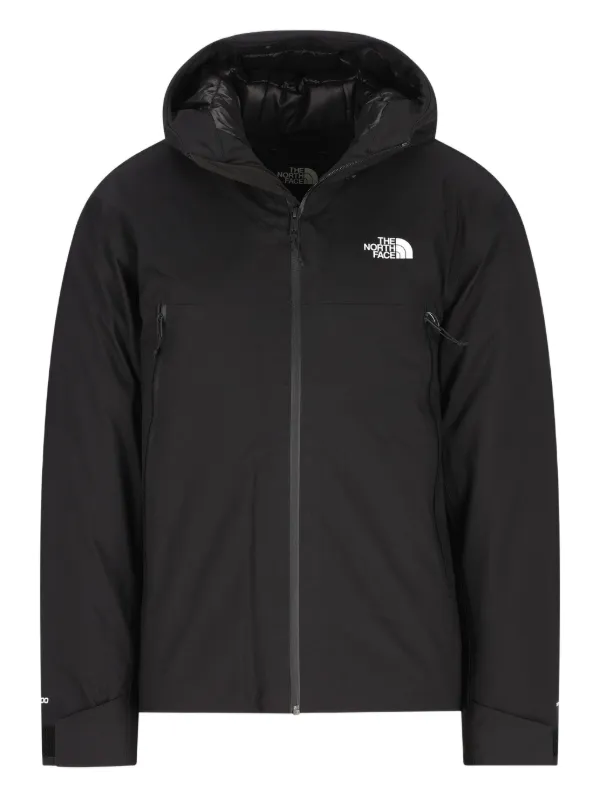 美品 THE NORTH FACE Compact Jacket M Black The North Face Jaqueta Mountain Range Com Capuz e Zíper | Preto