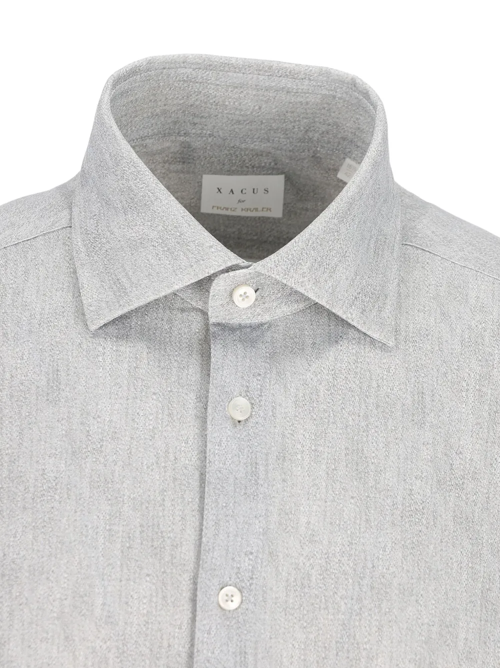 Xacus X Franz Kraler Buttoned Shirt In Animal Print