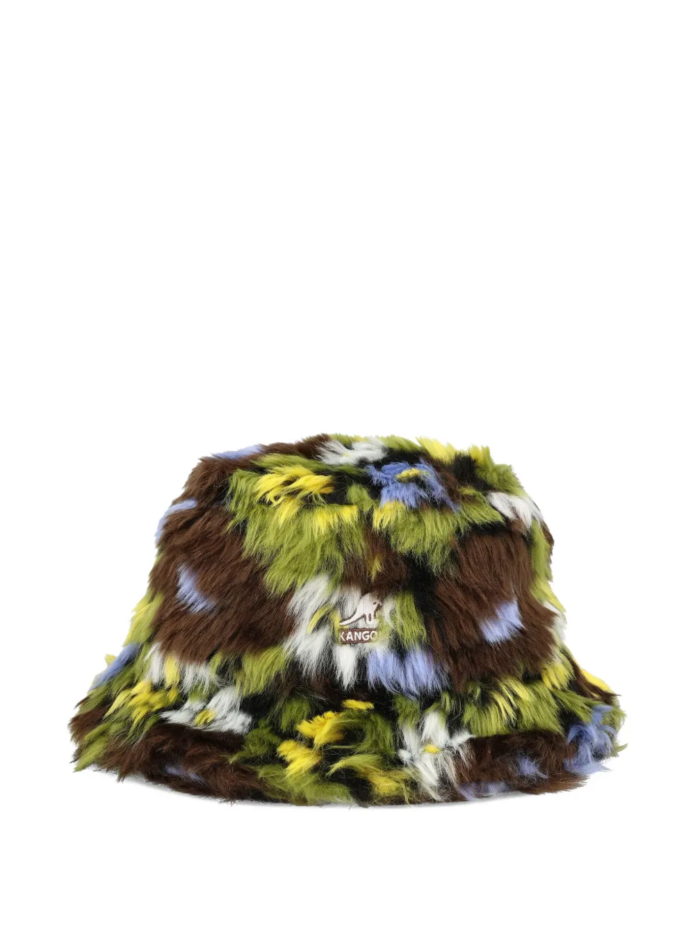 Kangol flower-pattern bucket hat | Brown | Image 1