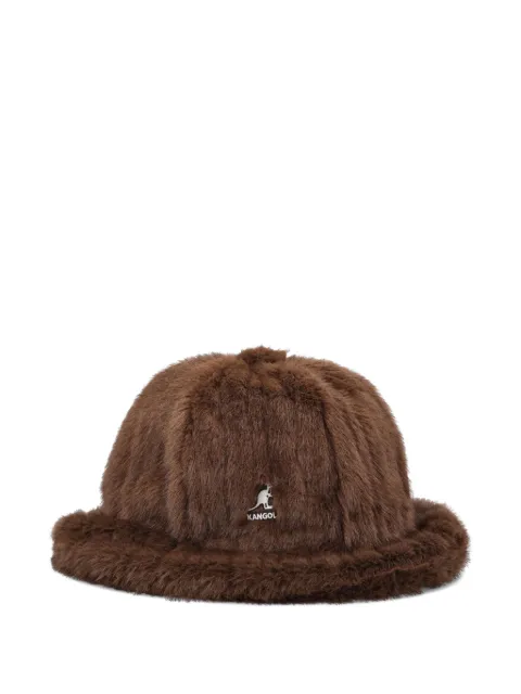 Kangol debossed-stripe hat