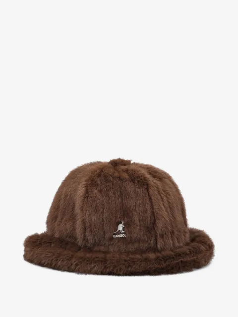 Kangol debossed-stripe hat