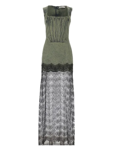 Giuseppe Di Morabito lace panel maxi dress