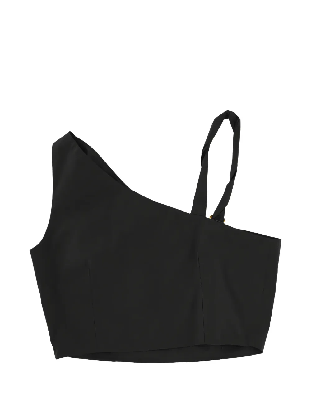 Federica Tosi Asymmetrische blouse Zwart