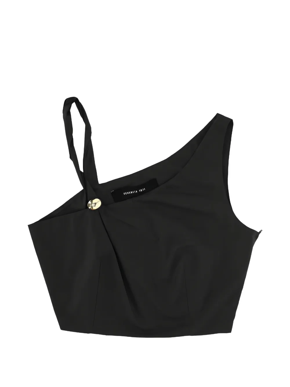 Federica Tosi asymmetric blouse - Nero