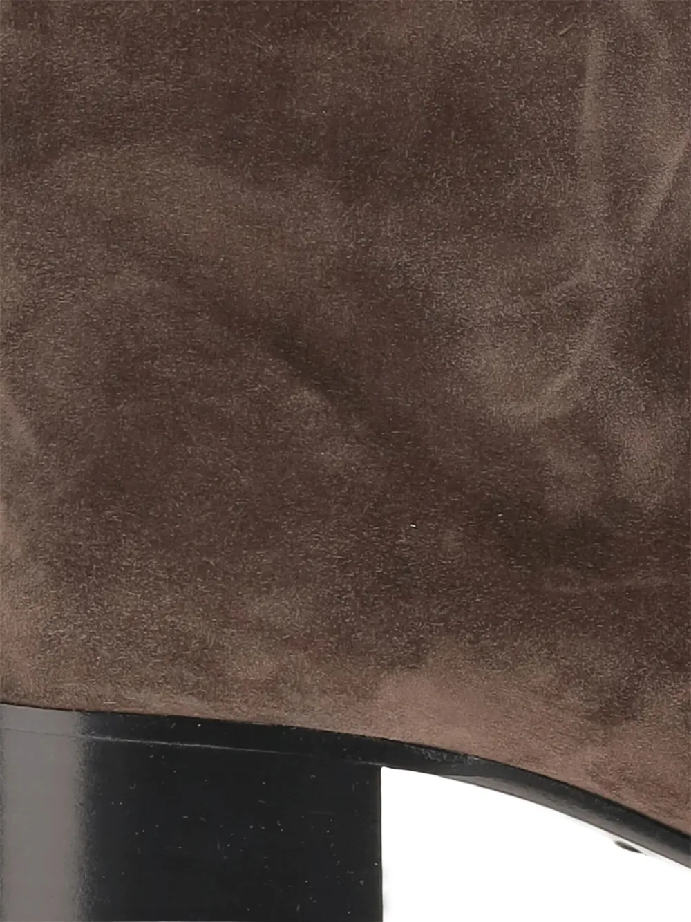 KHAITE Suède enkellaarzen Bruin