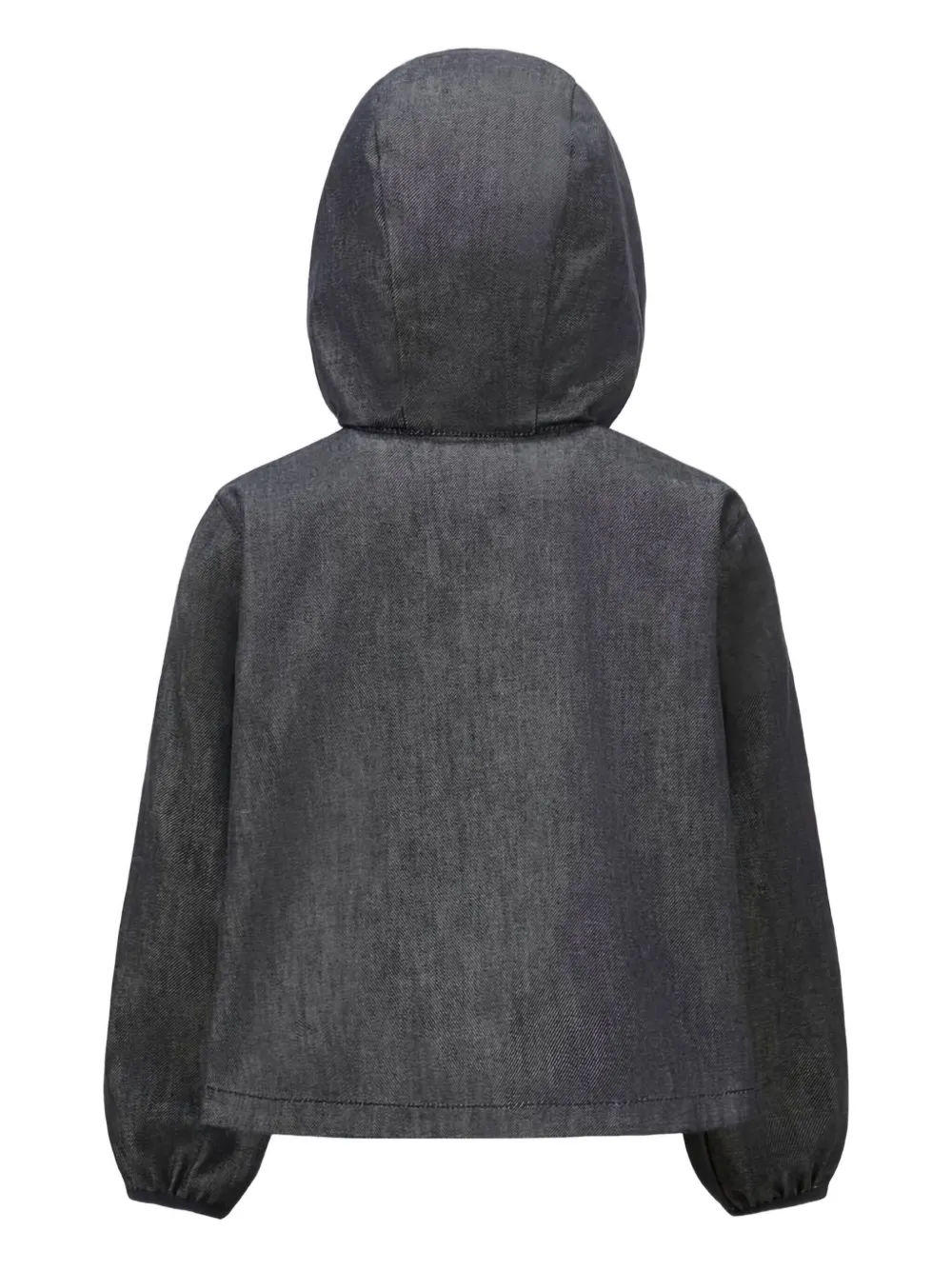 Moncler Enfant chamarra con capucha y bolsillo | Chamarras de mezclilla | Image 2