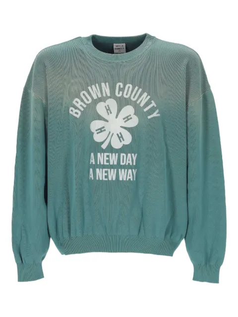 Wild Donkey graphic crewneck sweatshirt