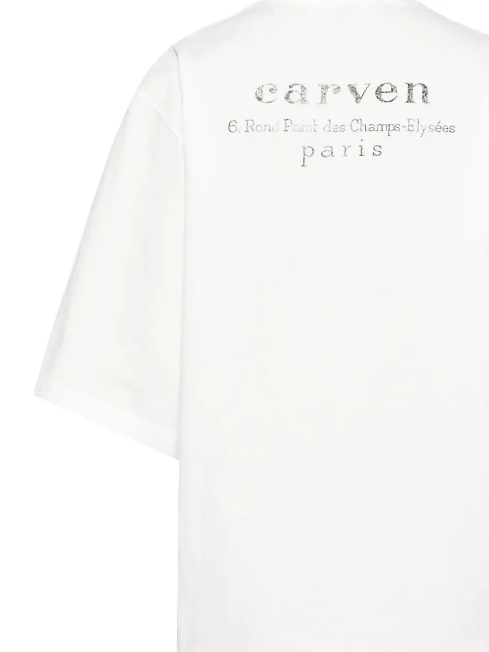 Carven Wide-sleeved Cotton Sweater With Subtle Branding In Neutral