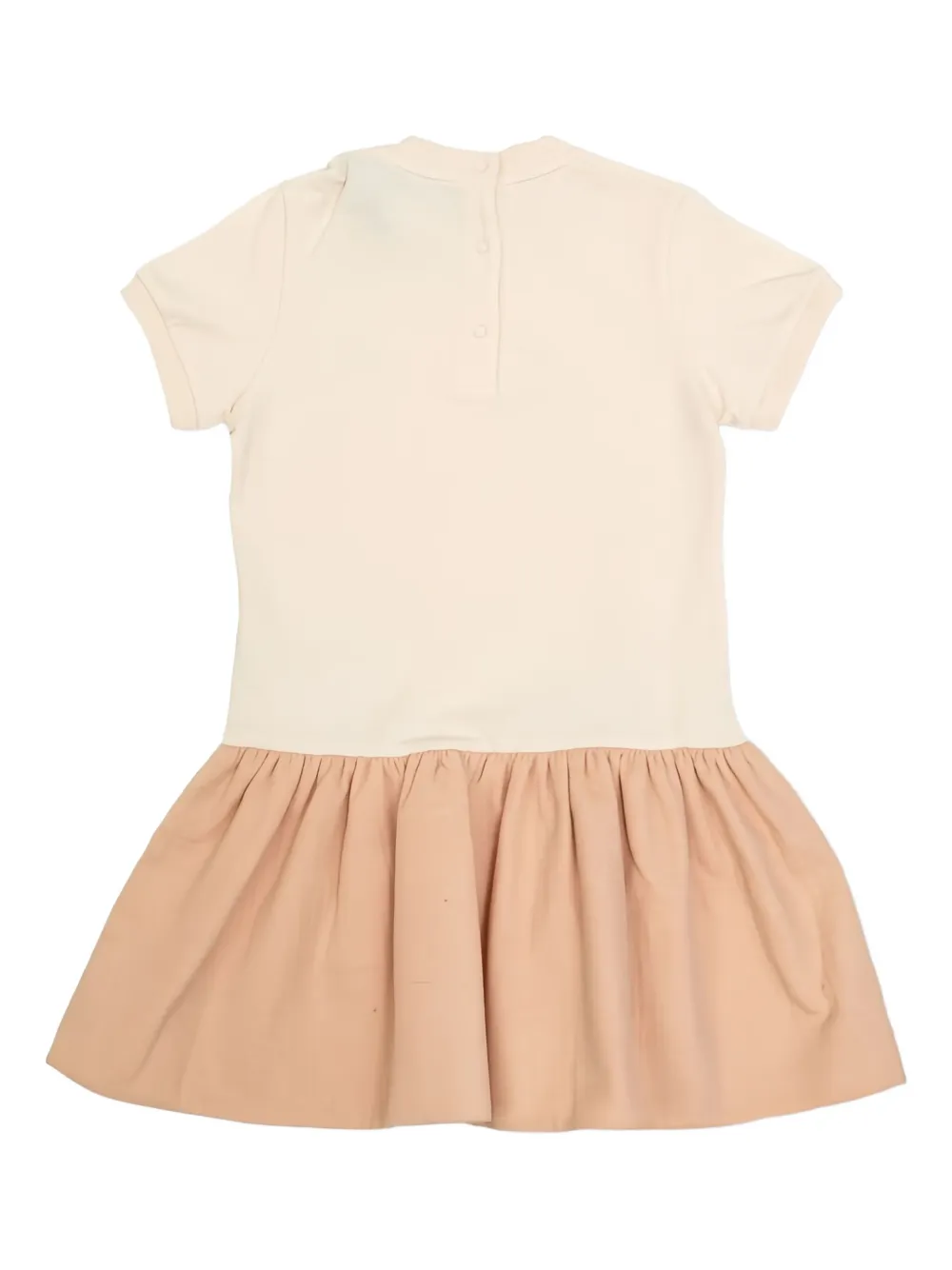 Moncler Enfant appliqué ruffled dress | Girls Casual Dresses | Image 2