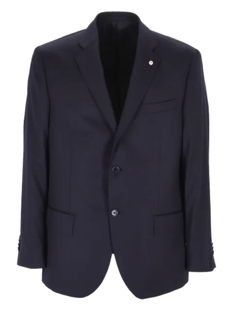 L.B.M. 1911 single-breasted wool blazer